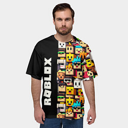 Футболка оверсайз мужская Roblox - game, цвет: 3D-принт — фото 2