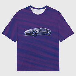 Футболка оверсайз мужская Mercedes-Benz Vision AVTR, цвет: 3D-принт