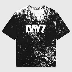 Футболка оверсайз мужская Dayz краски брызги, цвет: 3D-принт