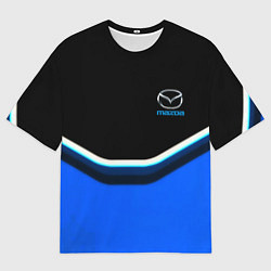 Футболка оверсайз мужская Mazda sport brend car, цвет: 3D-принт