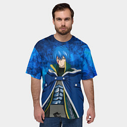 Футболка оверсайз мужская Жерар Фернандес из Фейри Тейл, цвет: 3D-принт — фото 2