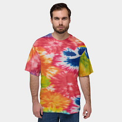 Футболка оверсайз мужская Лапулькин, цвет: 3D-принт — фото 2