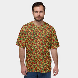 Футболка оверсайз мужская Камуфляж победы, цвет: 3D-принт — фото 2