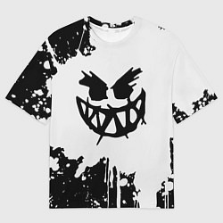 Футболка оверсайз мужская Pyrokinesis Левый Баттл, цвет: 3D-принт