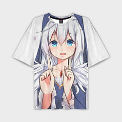 Футболка оверсайз мужская Konosuba Эрис, цвет: 3D-принт