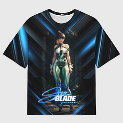 Футболка оверсайз мужская Stellar Blade Eve в полный рост, цвет: 3D-принт
