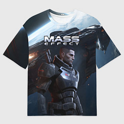Футболка оверсайз мужская Mass Effect game, цвет: 3D-принт
