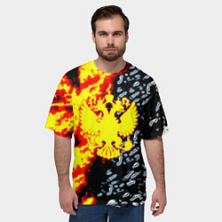 Футболка оверсайз мужская Возрождение российской империи, цвет: 3D-принт — фото 2