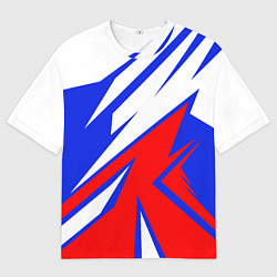 Футболка оверсайз мужская Geometry Russia, цвет: 3D-принт