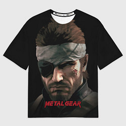 Футболка оверсайз мужская Metal gear Venom Snake, цвет: 3D-принт