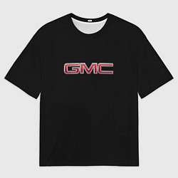 Мужская футболка оверсайз GMC logo
