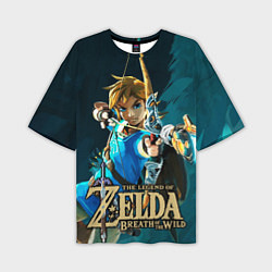 Футболка оверсайз мужская Zelda - Link, цвет: 3D-принт