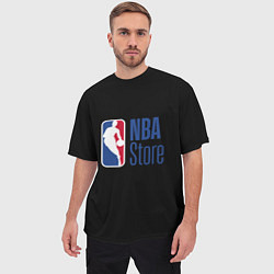 Футболка оверсайз мужская NBA store, цвет: 3D-принт — фото 2