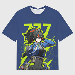 Футболка оверсайз мужская Zhu Yuan - Zenless Zone Zero, цвет: 3D-принт