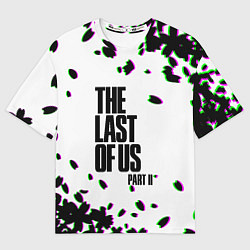 Футболка оверсайз мужская The last of us лепестки, цвет: 3D-принт