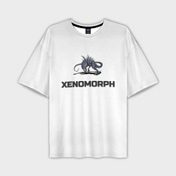 Футболка оверсайз мужская Чужой xenomorph, цвет: 3D-принт