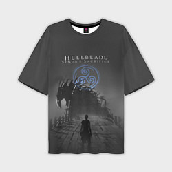 Футболка оверсайз мужская Hellblade - Sign, цвет: 3D-принт
