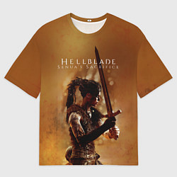 Футболка оверсайз мужская Game Hellblade, цвет: 3D-принт