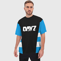 Футболка оверсайз мужская Dayz геометрия, цвет: 3D-принт — фото 2
