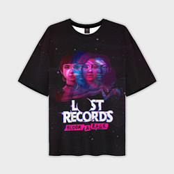 Футболка оверсайз мужская Герои Lost records bloom and rage, цвет: 3D-принт