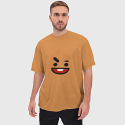 Футболка оверсайз мужская BT21 Shooky, цвет: 3D-принт — фото 2