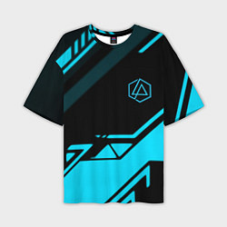 Футболка оверсайз мужская Linkin park geometry, цвет: 3D-принт