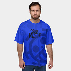 Футболка оверсайз мужская One Piece Sanji, цвет: 3D-принт — фото 2