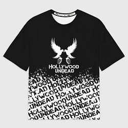 Футболка оверсайз мужская Hollywood Undead band, цвет: 3D-принт