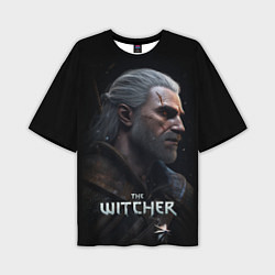 Футболка оверсайз мужская The Witcher poster, цвет: 3D-принт