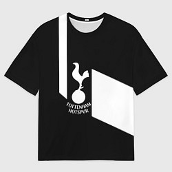 Футболка оверсайз мужская Тоттенхэм геометрия, цвет: 3D-принт