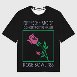 Футболка оверсайз мужская Depeche Mode - Rose Bowl, цвет: 3D-принт