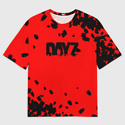 Футболка оверсайз мужская Dayz лепестки, цвет: 3D-принт
