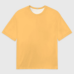 Футболка оверсайз мужская Эмоция радости - желтый, цвет: 3D-принт