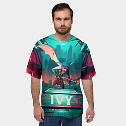 Футболка оверсайз мужская Плющ Deadlock, цвет: 3D-принт — фото 2