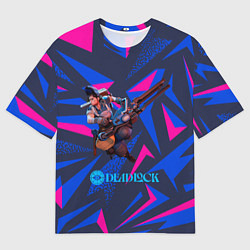 Футболка оверсайз мужская Deadlock McGinnis, цвет: 3D-принт