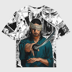 Футболка оверсайз мужская Musashi Miyamoto, цвет: 3D-принт