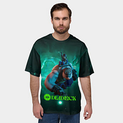 Футболка оверсайз мужская Мо и Мелкий Deadlock, цвет: 3D-принт — фото 2