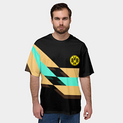 Футболка оверсайз мужская Borussia sport line, цвет: 3D-принт — фото 2