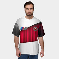 Футболка оверсайз мужская Mercedes amg, цвет: 3D-принт — фото 2