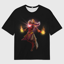 Футболка оверсайз мужская Лина дота 2, цвет: 3D-принт