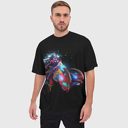Футболка оверсайз мужская Disruptor dota 2, цвет: 3D-принт — фото 2