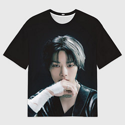 Футболка оверсайз мужская Stray Kids I N Giant concept, цвет: 3D-принт