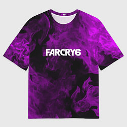 Футболка оверсайз мужская Farcry neon fire, цвет: 3D-принт