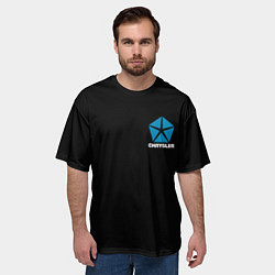 Футболка оверсайз мужская Chrysler, цвет: 3D-принт — фото 2