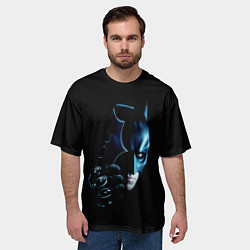 Футболка оверсайз мужская Темный рыцарь, цвет: 3D-принт — фото 2