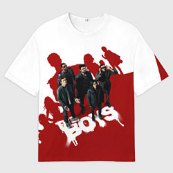 Футболка оверсайз мужская Пацаны в тени семерки The boys, цвет: 3D-принт