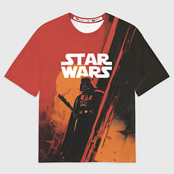 Футболка оверсайз мужская Darth Vader - Star Wars, цвет: 3D-принт