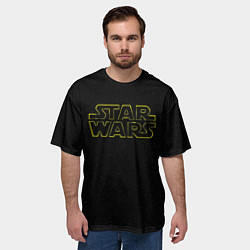 Футболка оверсайз мужская Logo - Star Wars, цвет: 3D-принт — фото 2