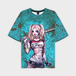 Футболка оверсайз мужская Harley Quinn, цвет: 3D-принт