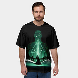 Футболка оверсайз мужская Лорд Волан-де-Морт, цвет: 3D-принт — фото 2